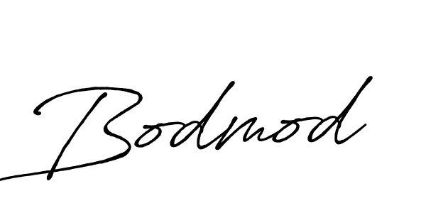 Design your own signature with our free online signature maker. With this signature software, you can create a handwritten (Antro_Vectra_Bolder) signature for name Bodmod. Bodmod signature style 7 images and pictures png