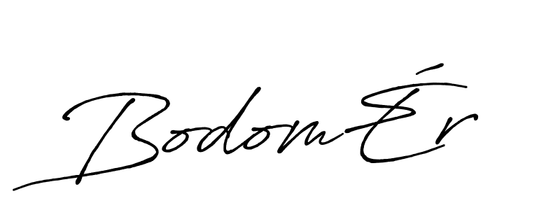The best way (Antro_Vectra_Bolder) to make a short signature is to pick only two or three words in your name. The name BodomÉr include a total of six letters. For converting this name. BodomÉr signature style 7 images and pictures png