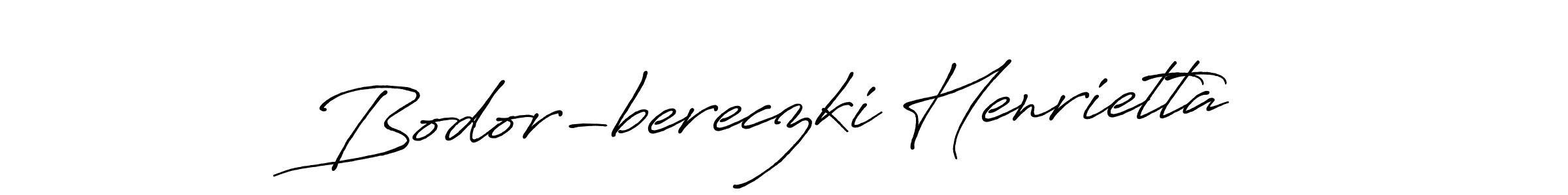 Also we have Bodor-bereczki Henrietta name is the best signature style. Create professional handwritten signature collection using Antro_Vectra_Bolder autograph style. Bodor-bereczki Henrietta signature style 7 images and pictures png