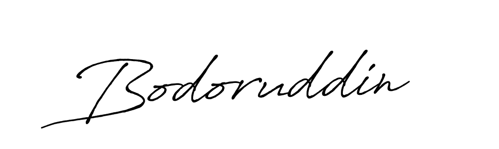 Once you've used our free online signature maker to create your best signature Antro_Vectra_Bolder style, it's time to enjoy all of the benefits that Bodoruddin name signing documents. Bodoruddin signature style 7 images and pictures png