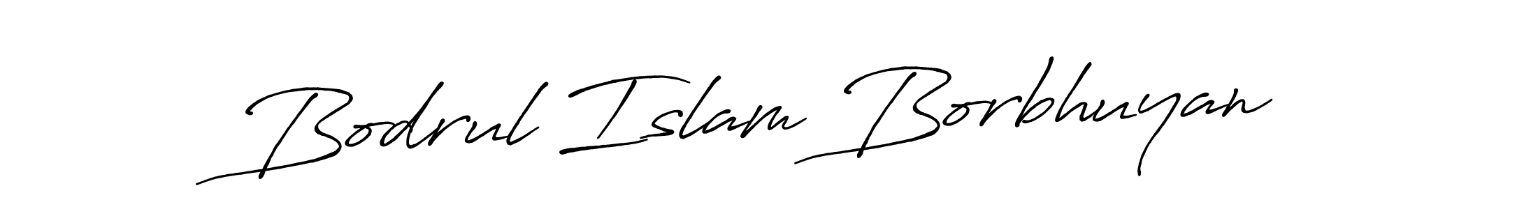 Use a signature maker to create a handwritten signature online. With this signature software, you can design (Antro_Vectra_Bolder) your own signature for name Bodrul Islam Borbhuyan. Bodrul Islam Borbhuyan signature style 7 images and pictures png