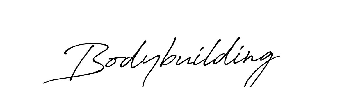 Use a signature maker to create a handwritten signature online. With this signature software, you can design (Antro_Vectra_Bolder) your own signature for name Bodybuilding. Bodybuilding signature style 7 images and pictures png
