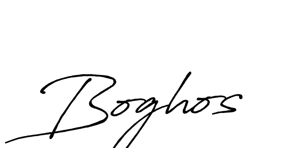 How to make Boghos signature? Antro_Vectra_Bolder is a professional autograph style. Create handwritten signature for Boghos name. Boghos signature style 7 images and pictures png