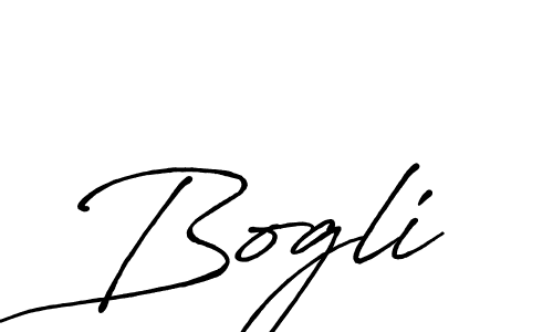 Once you've used our free online signature maker to create your best signature Antro_Vectra_Bolder style, it's time to enjoy all of the benefits that Bogli name signing documents. Bogli signature style 7 images and pictures png