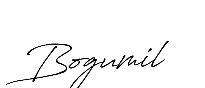 Create a beautiful signature design for name Bogumil. With this signature (Antro_Vectra_Bolder) fonts, you can make a handwritten signature for free. Bogumil signature style 7 images and pictures png