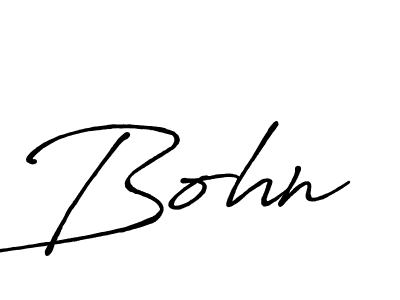 You should practise on your own different ways (Antro_Vectra_Bolder) to write your name (Bohn) in signature. don't let someone else do it for you. Bohn signature style 7 images and pictures png