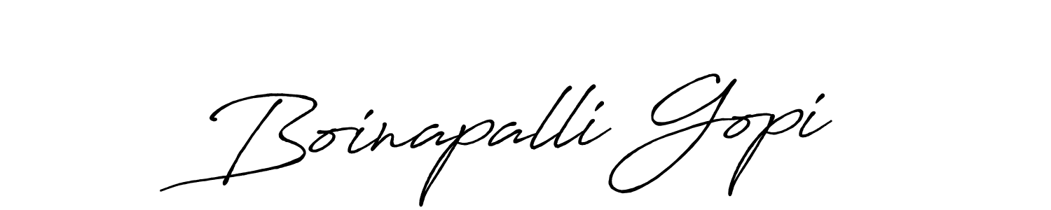 You should practise on your own different ways (Antro_Vectra_Bolder) to write your name (Boinapalli Gopi) in signature. don't let someone else do it for you. Boinapalli Gopi signature style 7 images and pictures png