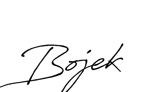 Create a beautiful signature design for name Bojek. With this signature (Antro_Vectra_Bolder) fonts, you can make a handwritten signature for free. Bojek signature style 7 images and pictures png