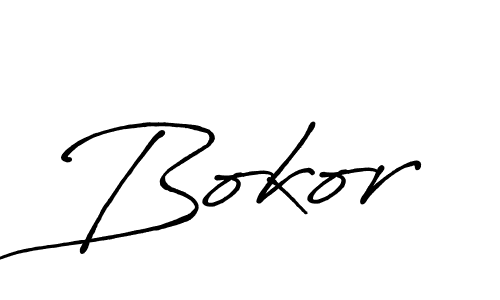 Bokor stylish signature style. Best Handwritten Sign (Antro_Vectra_Bolder) for my name. Handwritten Signature Collection Ideas for my name Bokor. Bokor signature style 7 images and pictures png