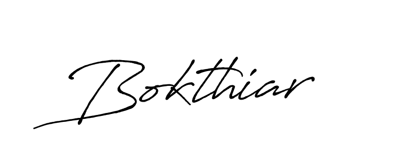 Create a beautiful signature design for name Bokthiar. With this signature (Antro_Vectra_Bolder) fonts, you can make a handwritten signature for free. Bokthiar signature style 7 images and pictures png