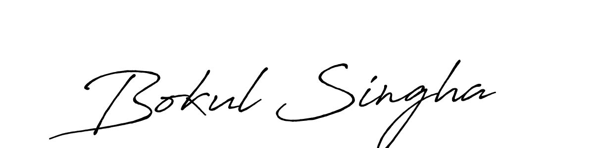 Once you've used our free online signature maker to create your best signature Antro_Vectra_Bolder style, it's time to enjoy all of the benefits that Bokul Singha name signing documents. Bokul Singha signature style 7 images and pictures png