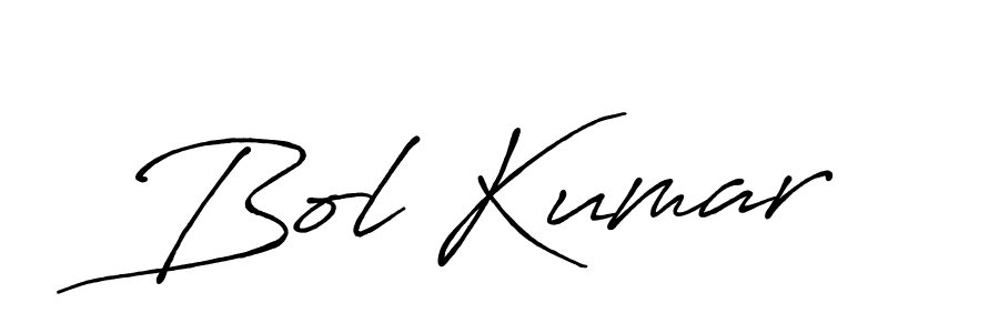 Bol Kumar stylish signature style. Best Handwritten Sign (Antro_Vectra_Bolder) for my name. Handwritten Signature Collection Ideas for my name Bol Kumar. Bol Kumar signature style 7 images and pictures png