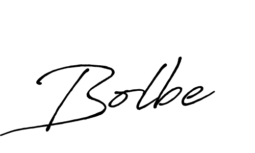 How to make Bolbe name signature. Use Antro_Vectra_Bolder style for creating short signs online. This is the latest handwritten sign. Bolbe signature style 7 images and pictures png