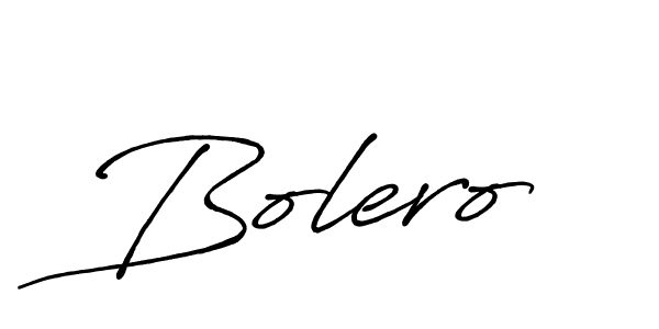 How to make Bolero name signature. Use Antro_Vectra_Bolder style for creating short signs online. This is the latest handwritten sign. Bolero signature style 7 images and pictures png