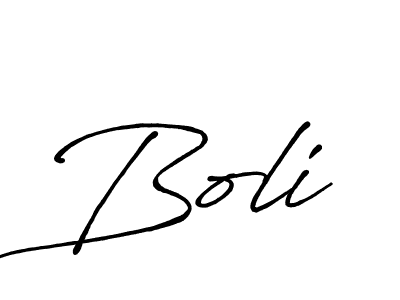 Also we have Boli name is the best signature style. Create professional handwritten signature collection using Antro_Vectra_Bolder autograph style. Boli signature style 7 images and pictures png