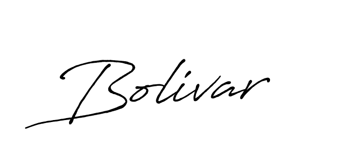 Antro_Vectra_Bolder is a professional signature style that is perfect for those who want to add a touch of class to their signature. It is also a great choice for those who want to make their signature more unique. Get Bolivar name to fancy signature for free. Bolivar signature style 7 images and pictures png