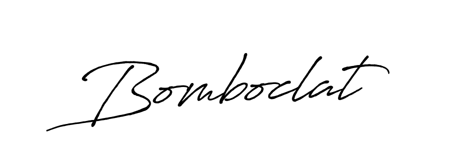 The best way (Antro_Vectra_Bolder) to make a short signature is to pick only two or three words in your name. The name Bomboclat include a total of six letters. For converting this name. Bomboclat signature style 7 images and pictures png