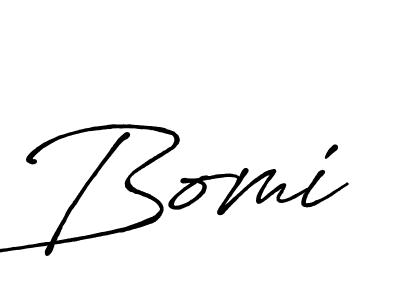 Antro_Vectra_Bolder is a professional signature style that is perfect for those who want to add a touch of class to their signature. It is also a great choice for those who want to make their signature more unique. Get Bomi name to fancy signature for free. Bomi signature style 7 images and pictures png