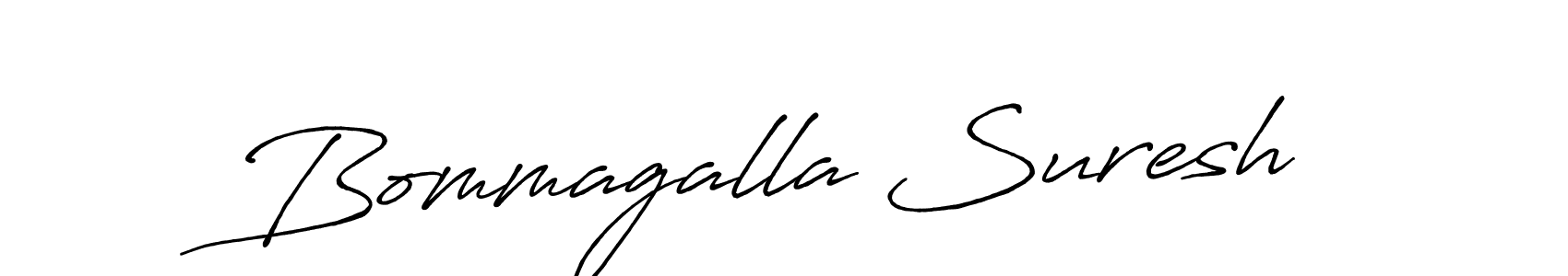 Use a signature maker to create a handwritten signature online. With this signature software, you can design (Antro_Vectra_Bolder) your own signature for name Bommagalla Suresh. Bommagalla Suresh signature style 7 images and pictures png