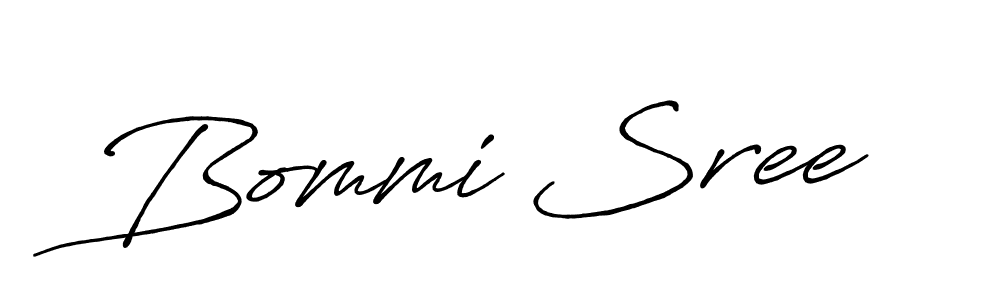 if you are searching for the best signature style for your name Bommi Sree. so please give up your signature search. here we have designed multiple signature styles  using Antro_Vectra_Bolder. Bommi Sree signature style 7 images and pictures png