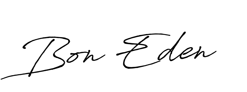 How to make Bon Eden signature? Antro_Vectra_Bolder is a professional autograph style. Create handwritten signature for Bon Eden name. Bon Eden signature style 7 images and pictures png