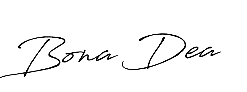 Create a beautiful signature design for name Bona Dea. With this signature (Antro_Vectra_Bolder) fonts, you can make a handwritten signature for free. Bona Dea signature style 7 images and pictures png