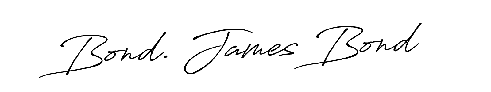 How to make Bond. James Bond signature? Antro_Vectra_Bolder is a professional autograph style. Create handwritten signature for Bond. James Bond name. Bond. James Bond signature style 7 images and pictures png