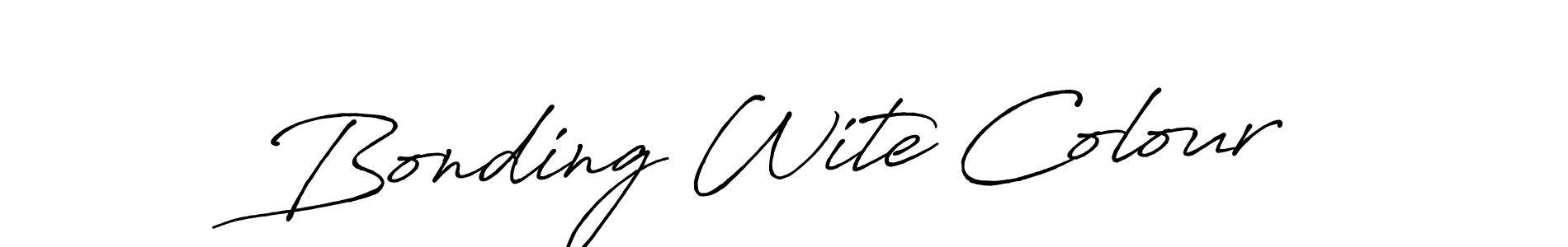 Antro_Vectra_Bolder is a professional signature style that is perfect for those who want to add a touch of class to their signature. It is also a great choice for those who want to make their signature more unique. Get Bonding Wite Colour name to fancy signature for free. Bonding Wite Colour signature style 7 images and pictures png