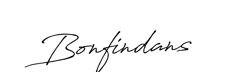 Bonfindans stylish signature style. Best Handwritten Sign (Antro_Vectra_Bolder) for my name. Handwritten Signature Collection Ideas for my name Bonfindans. Bonfindans signature style 7 images and pictures png