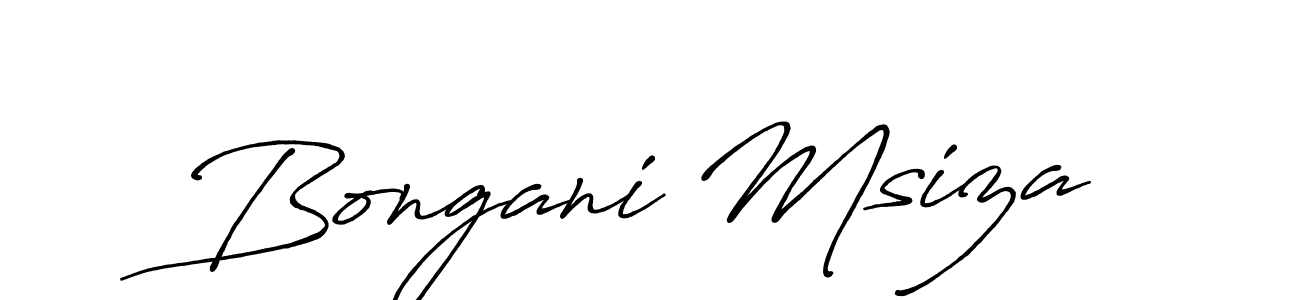 It looks lik you need a new signature style for name Bongani Msiza. Design unique handwritten (Antro_Vectra_Bolder) signature with our free signature maker in just a few clicks. Bongani Msiza signature style 7 images and pictures png