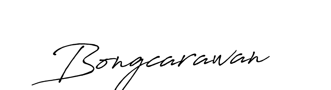 Bongcarawan stylish signature style. Best Handwritten Sign (Antro_Vectra_Bolder) for my name. Handwritten Signature Collection Ideas for my name Bongcarawan. Bongcarawan signature style 7 images and pictures png