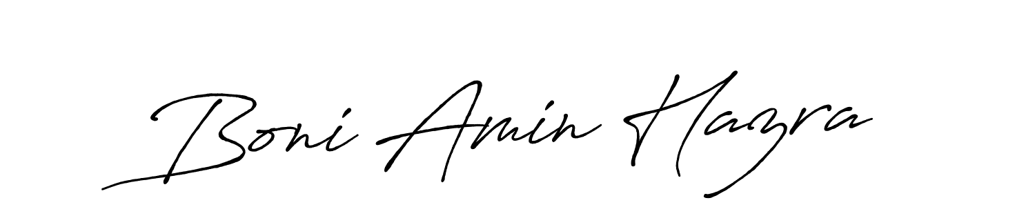 Make a short Boni Amin Hazra signature style. Manage your documents anywhere anytime using Antro_Vectra_Bolder. Create and add eSignatures, submit forms, share and send files easily. Boni Amin Hazra signature style 7 images and pictures png