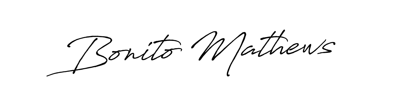 Best and Professional Signature Style for Bonito Mathews. Antro_Vectra_Bolder Best Signature Style Collection. Bonito Mathews signature style 7 images and pictures png