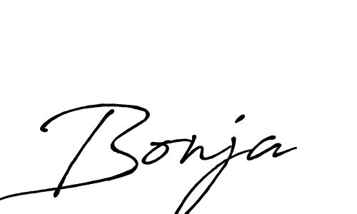How to make Bonja name signature. Use Antro_Vectra_Bolder style for creating short signs online. This is the latest handwritten sign. Bonja signature style 7 images and pictures png