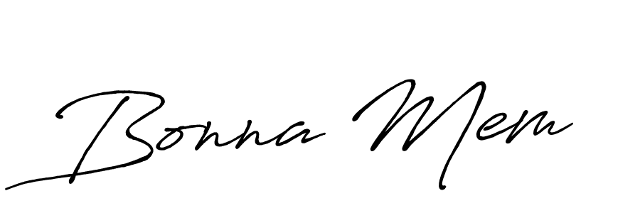 Antro_Vectra_Bolder is a professional signature style that is perfect for those who want to add a touch of class to their signature. It is also a great choice for those who want to make their signature more unique. Get Bonna Mem name to fancy signature for free. Bonna Mem signature style 7 images and pictures png