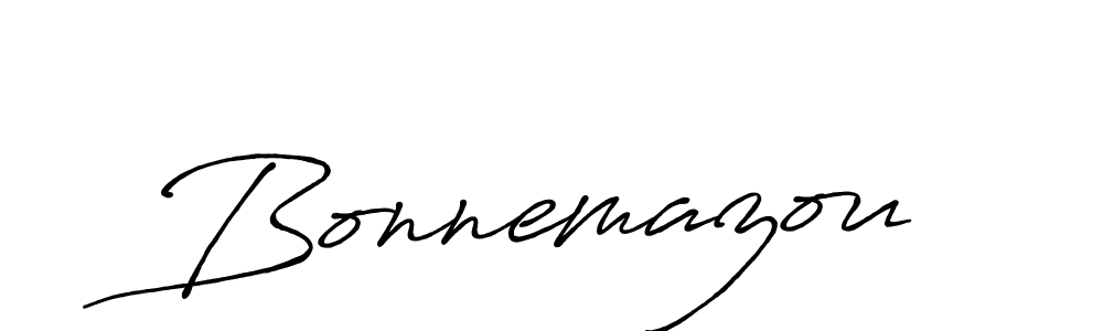 It looks lik you need a new signature style for name Bonnemazou. Design unique handwritten (Antro_Vectra_Bolder) signature with our free signature maker in just a few clicks. Bonnemazou signature style 7 images and pictures png