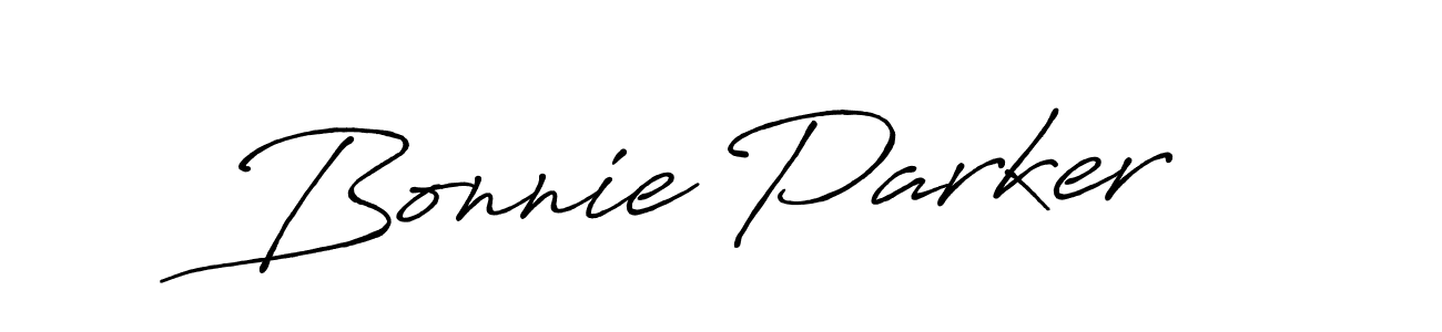 Bonnie Parker stylish signature style. Best Handwritten Sign (Antro_Vectra_Bolder) for my name. Handwritten Signature Collection Ideas for my name Bonnie Parker. Bonnie Parker signature style 7 images and pictures png