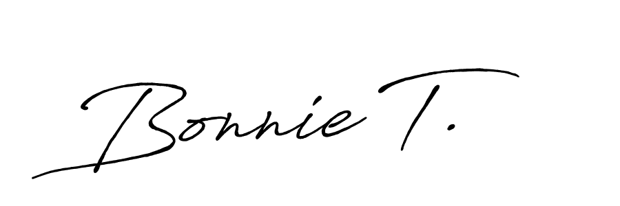 Once you've used our free online signature maker to create your best signature Antro_Vectra_Bolder style, it's time to enjoy all of the benefits that Bonnie T. name signing documents. Bonnie T. signature style 7 images and pictures png