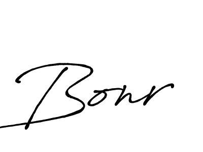 You should practise on your own different ways (Antro_Vectra_Bolder) to write your name (Bonr) in signature. don't let someone else do it for you. Bonr signature style 7 images and pictures png