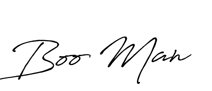 Also You can easily find your signature by using the search form. We will create Boo Man name handwritten signature images for you free of cost using Antro_Vectra_Bolder sign style. Boo Man signature style 7 images and pictures png