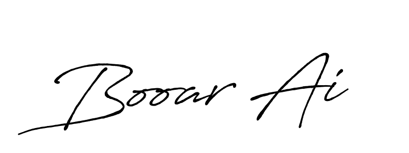 Booar Ai stylish signature style. Best Handwritten Sign (Antro_Vectra_Bolder) for my name. Handwritten Signature Collection Ideas for my name Booar Ai. Booar Ai signature style 7 images and pictures png