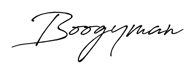 Quickly download Boogyman name signature in high-resolution PNG using Antro_Vectra_Bolder style. Ready to insert into PDFs and online applications. Boogyman signature style 7 images and pictures png