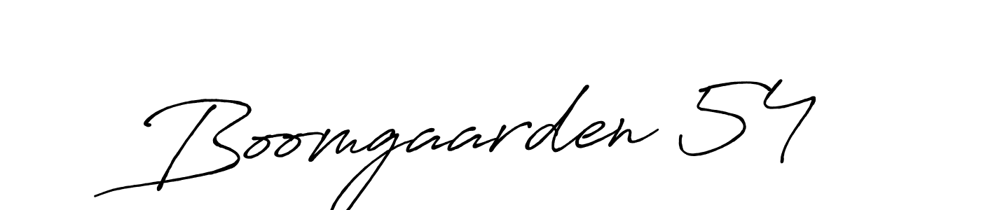 It looks lik you need a new signature style for name Boomgaarden 54. Design unique handwritten (Antro_Vectra_Bolder) signature with our free signature maker in just a few clicks. Boomgaarden 54 signature style 7 images and pictures png