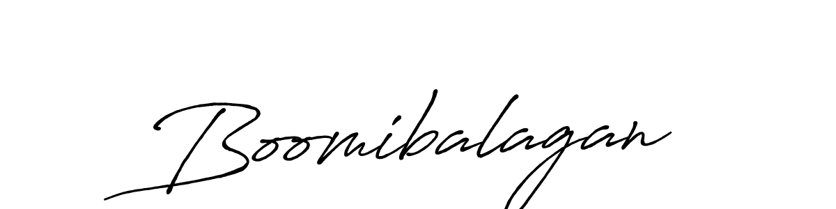 How to make Boomibalagan name signature. Use Antro_Vectra_Bolder style for creating short signs online. This is the latest handwritten sign. Boomibalagan signature style 7 images and pictures png