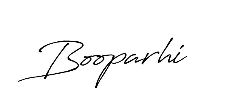 Design your own signature with our free online signature maker. With this signature software, you can create a handwritten (Antro_Vectra_Bolder) signature for name Booparhi. Booparhi signature style 7 images and pictures png