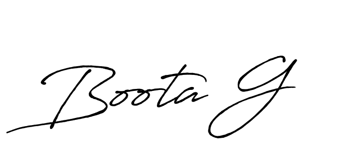Make a beautiful signature design for name Boota G. Use this online signature maker to create a handwritten signature for free. Boota G signature style 7 images and pictures png