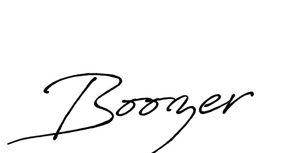 How to make Boozer name signature. Use Antro_Vectra_Bolder style for creating short signs online. This is the latest handwritten sign. Boozer signature style 7 images and pictures png