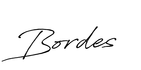 Use a signature maker to create a handwritten signature online. With this signature software, you can design (Antro_Vectra_Bolder) your own signature for name Bordes. Bordes signature style 7 images and pictures png