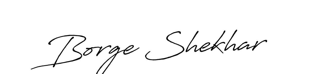 It looks lik you need a new signature style for name Borge Shekhar. Design unique handwritten (Antro_Vectra_Bolder) signature with our free signature maker in just a few clicks. Borge Shekhar signature style 7 images and pictures png