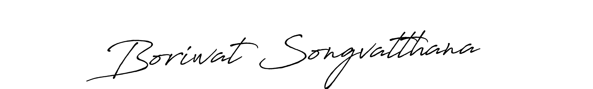 Make a short Boriwat Songvatthana signature style. Manage your documents anywhere anytime using Antro_Vectra_Bolder. Create and add eSignatures, submit forms, share and send files easily. Boriwat Songvatthana signature style 7 images and pictures png